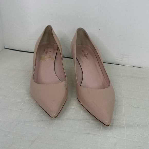 kate spade Shoes - Kate Spade Melanie Kitten Heel Patent Pumps